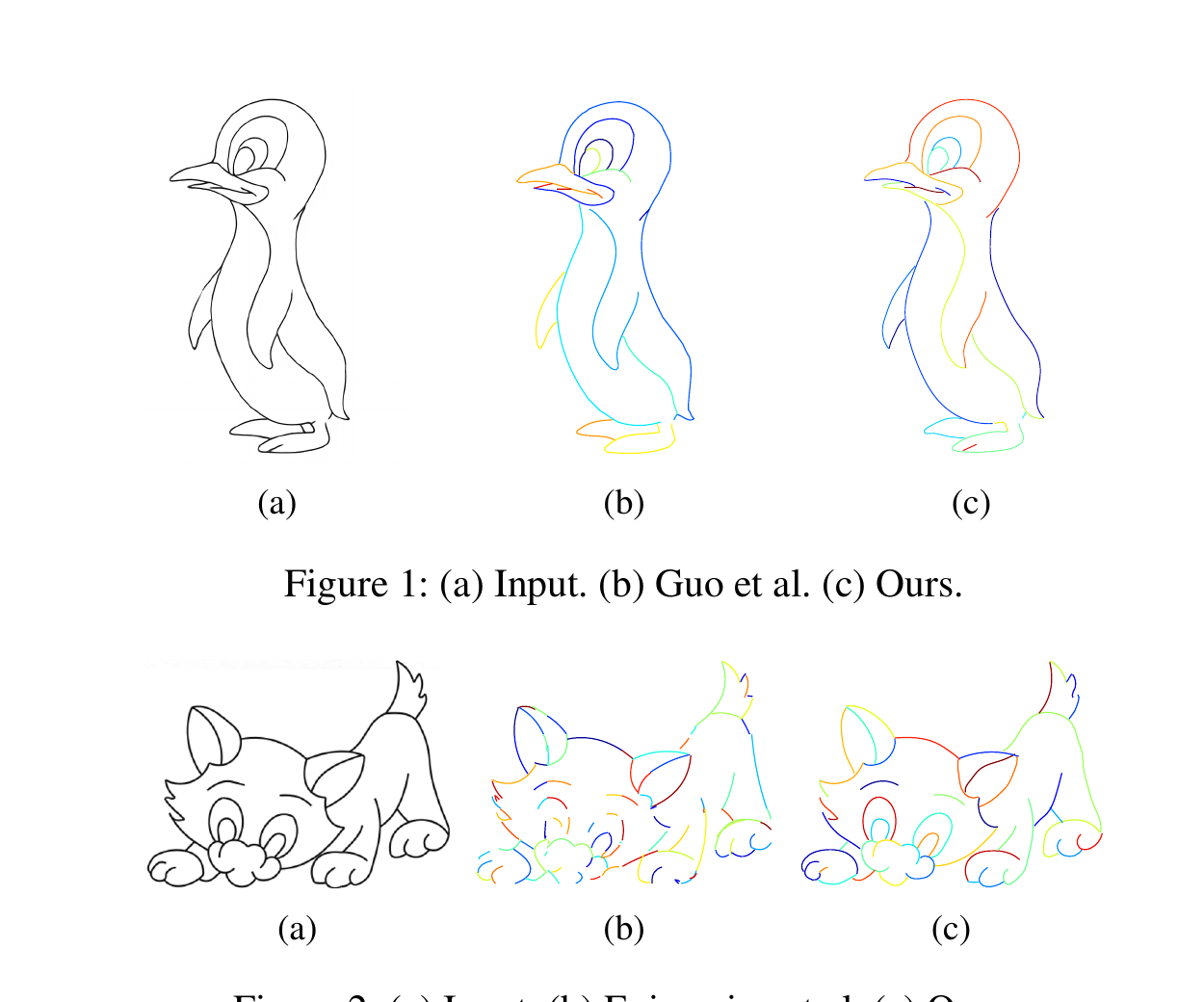 End-to-End Line Drawing Vectorization teaser